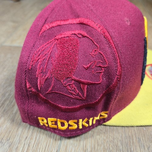 Washington Commander Snapback Hat New Era 9Fifty Spellout NFL Vintage Cotton Cap - Picture 2 of 7