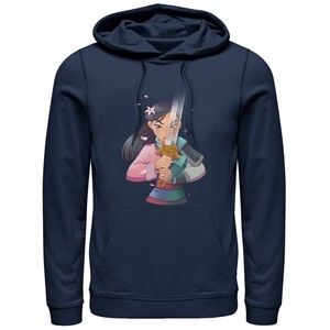 Mulan Para Hombre Sudadera con capucha ligera reflexión Anime | eBay