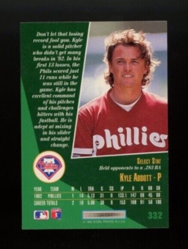 1993 Score Select Baseball, # 201 to # 405, U-PICK, finish your set, NM/M, RB6 - Picture 172 of 286