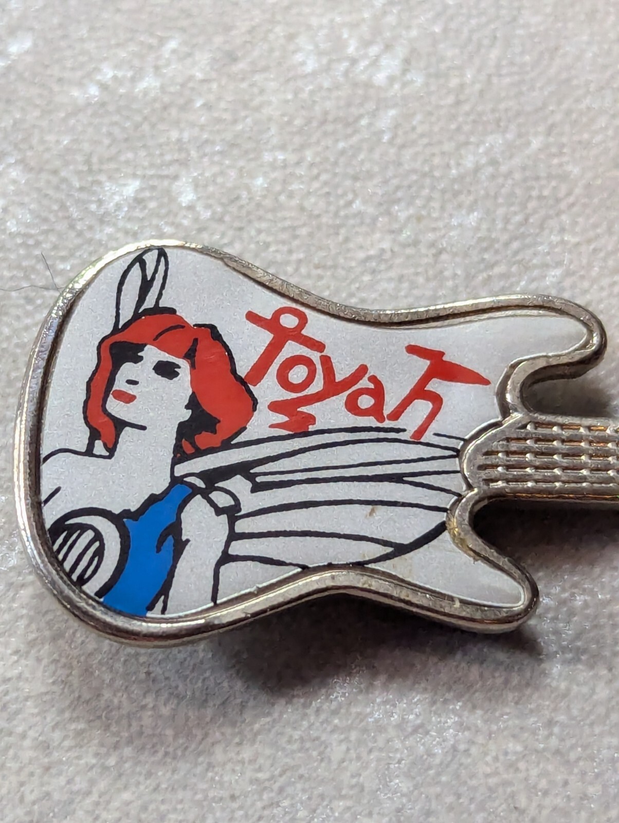 Vintage 80's Toyah Pin Badge Purchased Around 1986 image 2