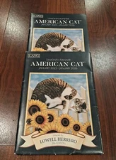 NEW 2025 Wall/Desk Calendar January 2025-January 2026 AMERICAN CAT by LANG