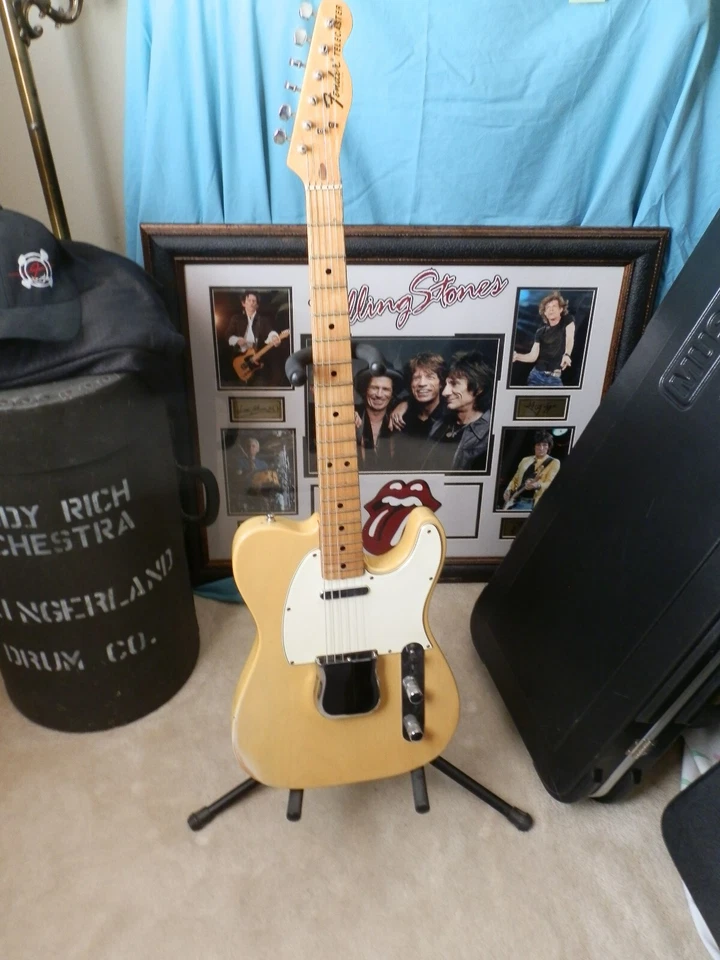 1974 FENDER TELECASTER TRANSLUCENT BLONDE FINISH WITH ORIG FENDER CASE GORGEOUS! - Image 2 of 4