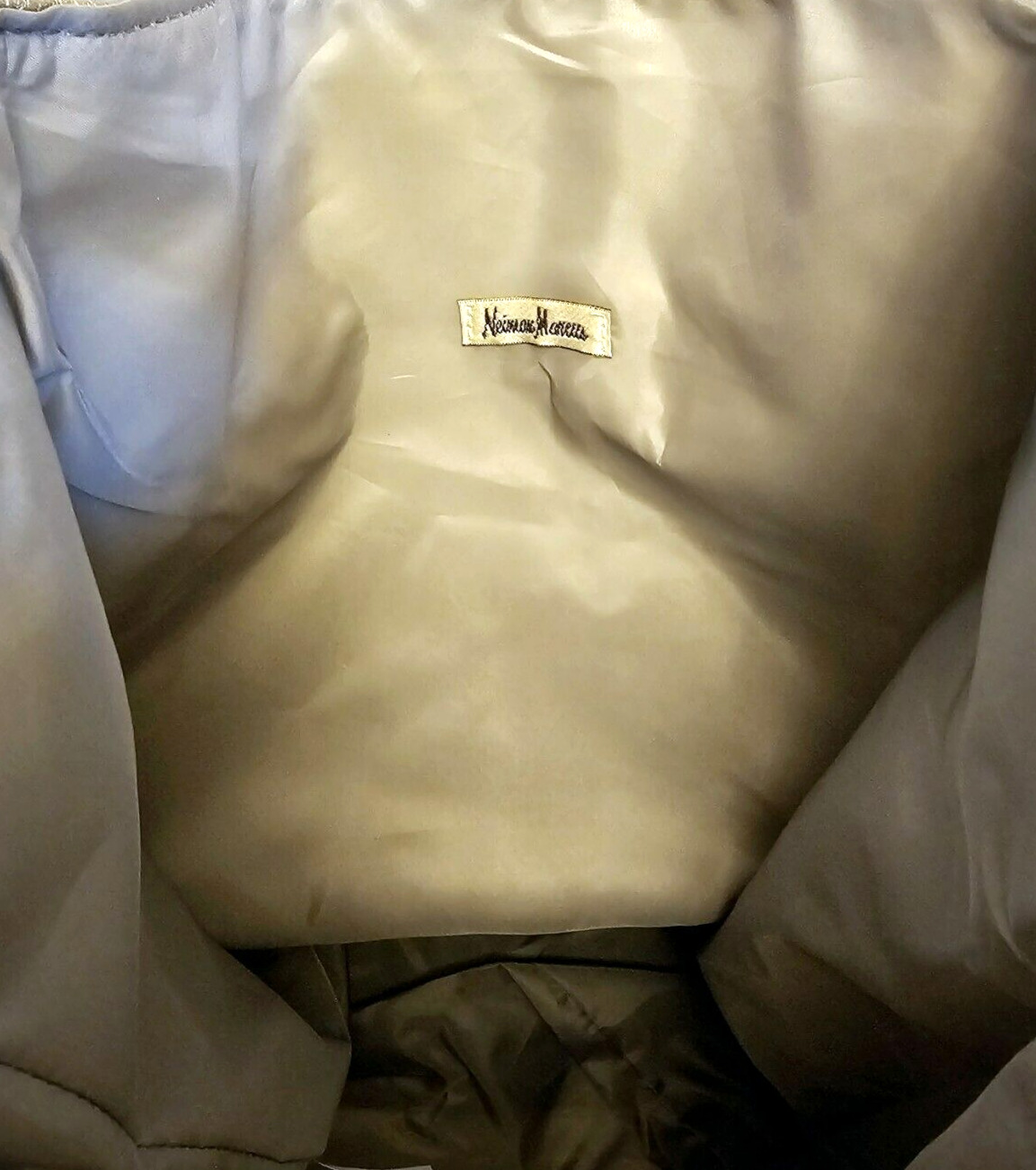 Neiman Marcus Shoulder Bag Shopper Tote Purse Gol… - image 6