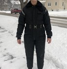 Vintage Arctic Cat Snowmobile Racing Snow Ski Winter Warm Suit Mens Sz 5 Small — photo 1