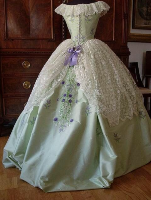 what colour shoes go with green dress Joyfolie Girls Paris Petticoat Maxi Boho Dress in Light Seaglass, Size 2 main image 0