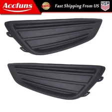 Fog Light Cover Grille Frame Bezel Trim Fit For Ford Focus 2015-2018 Left+Right