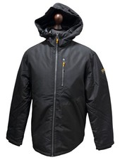 BNWT Jack & Jones Mens Black Lightweight Hooded Jacket Full Zip - UK Size Medium