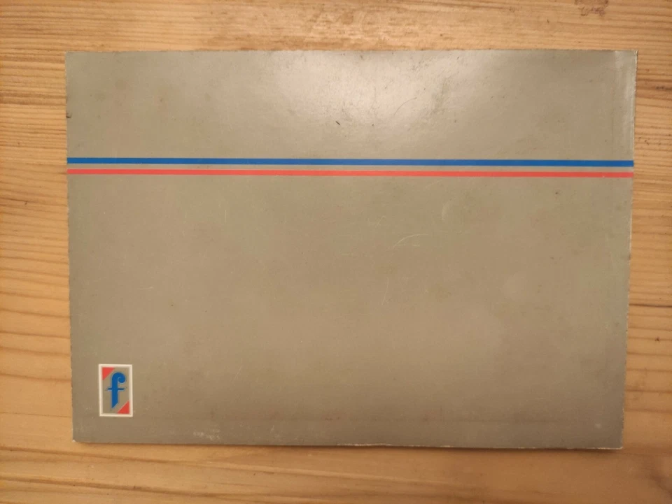 Pininfarina Spider Fiat 124 Owner's Manual Libretto Uso e Manutenzione 1985 USA - Immagine 2 di 3