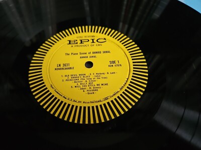 Ahmad Jamal ‎– The Piano Scene Of Ahmad Jamal 1959 VG LP Album