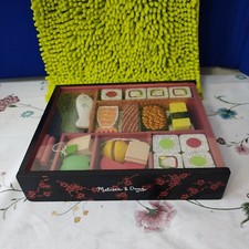 Melissa  Doug Sushi Wooden Playschool Toys In Box With Cover