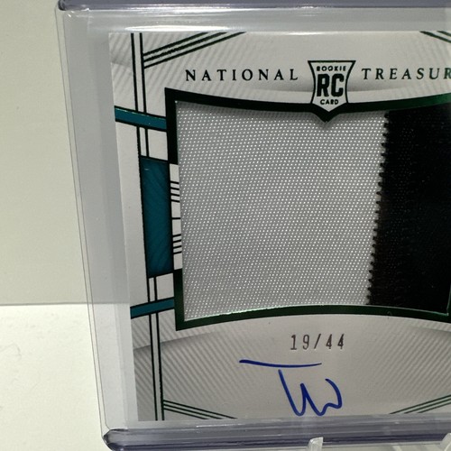 2022 Panini National Treasures Travon Walker RPA 19/44 - Picture 4 of 12
