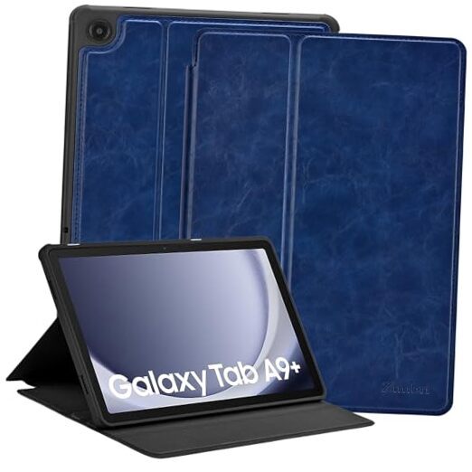 Samsung Galaxy Tab A9 Plus 5G 11 Inch 2023 Case Cover Navy Blue