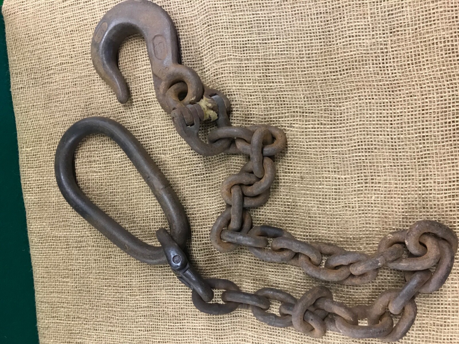 Heavy Duty CAMPBELL -  5' Lifting Chain w/Hammerlock Joints