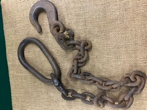 Heavy Duty CAMPBELL -  5' Lifting Chain w/Hammerlock Joints