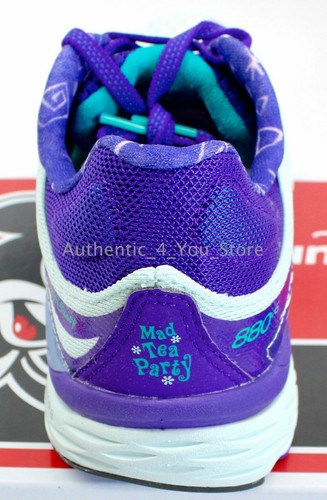New Balance RunDisney Run Disney Mad Tea Party Zapatos 880 V6 con clips tamaño 8.5 - Imagen 10 de 12
