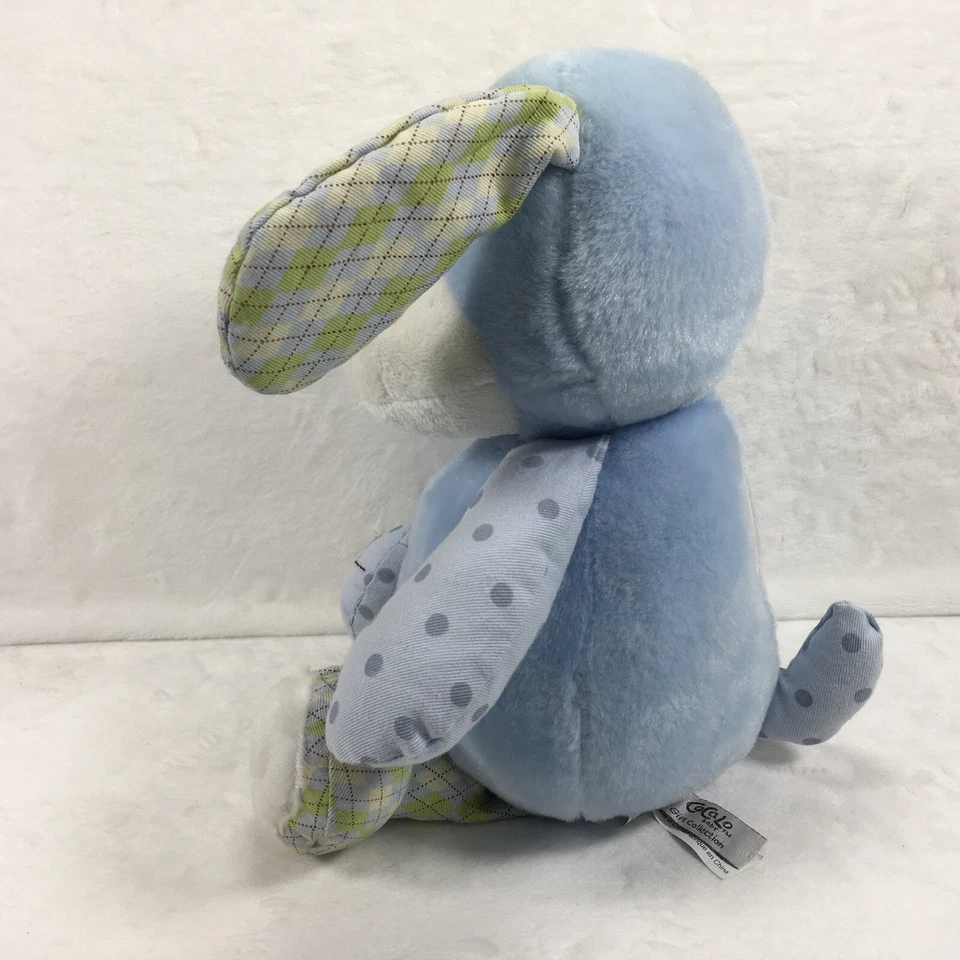"CoCaLo Bank My First Plush Bank Blue Puppy Doggie Bank con enchufe conectado 11""" Foto 3 de 4