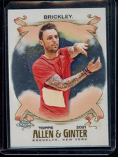 2021  Topps Allen & Ginter Chrome #234 Chris Brickley Basketball Trainer