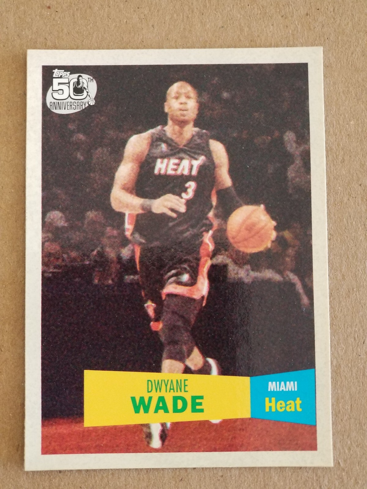 2007-08 Topps 1957-58 Variations Dwyane Wade #3