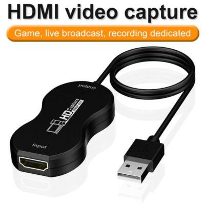 HDMI to USB  Capture Card Record For Live Streaming Video 4K 1080P