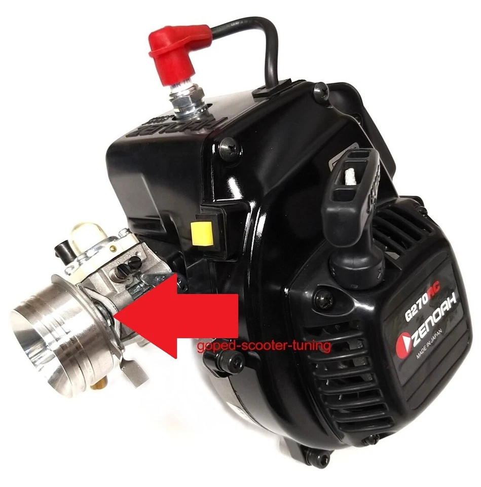 Walbro Vergaser Dichtung WT WA Luftfilteradapter Zenoah CY velocity stack RC - Bild 4 von 4