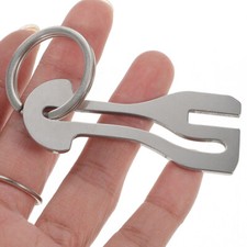 4Pcs Cart Token Zinc Alloy Office Shopping Trolly Trolley Carts Keyring