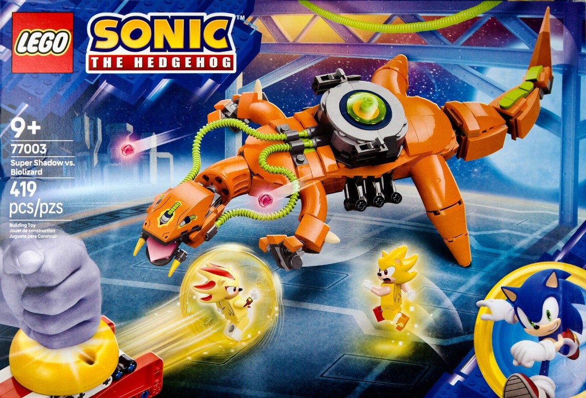 LEGO Sonic Super Shadow vs. Biolizard (77003) – 419 Pieces