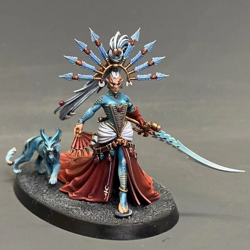 Warhammer 40K Craftworlos Yvraine Pro Painted Army 40,000 Games Workshop Presale - Picture 3 of 3