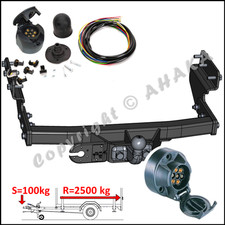 AHK ES7 für VW T4 96-03 Bus Kasten Multivan Caravelle Anhängerkupplung AHZV NEU