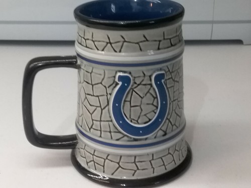 NFL INDIANAPOLIS COLTS RAISED LOGO COFFEE MUG - Picture 2 of 4