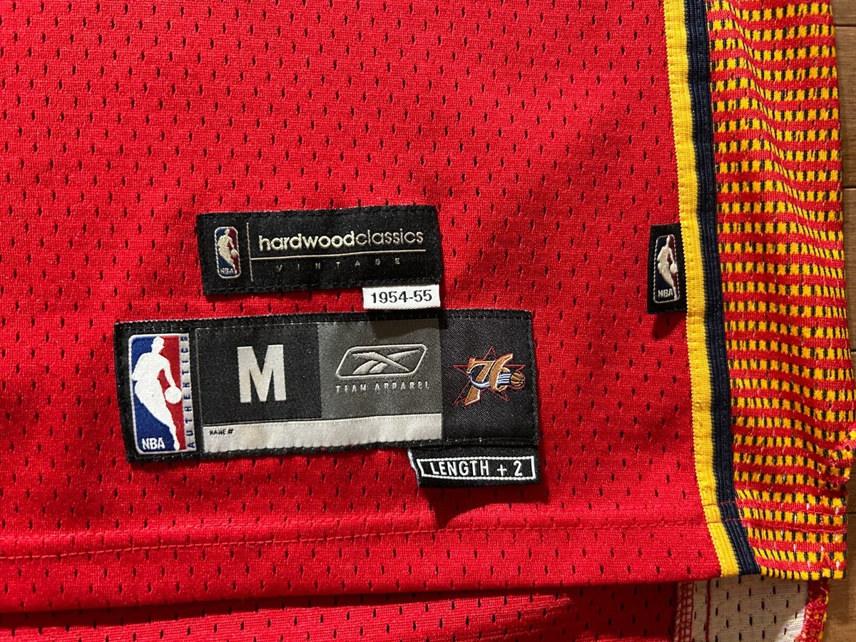 Allen Iverson Philadelphia 76ers Reebok Swingman Men's M Throwback
