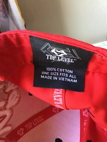 Nueva gorra de béisbol Hawaii de nivel superior roja floral talla única para todos - Imagen 6 de 8