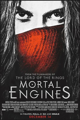 Mortal Engines movie poster (c) - 11 x 17 inches - Hera Hilmar