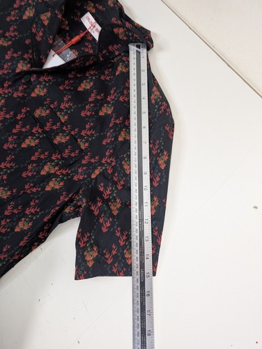 Nueva Camisa Para Hombres Orlebar Marrón Marne Aquila Negro Puerto Rojo Pequeña Manga Corta 260 £ - Imagen 13 de 14