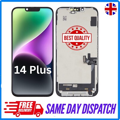 iPhone 14 Plus LCD Bildschirm Ersatz Display Einheit 3D Touch Digitizer UK