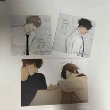 Cheongapple Paradise Mofun Coaster Postcard