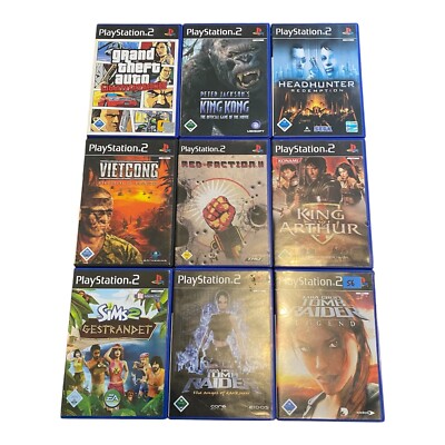 Sony PlayStation 2 Spiele | Verschiedene Titel | King Kong | Tomb Raider | uvm  