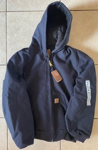 quilted flannel lined duck active jacket