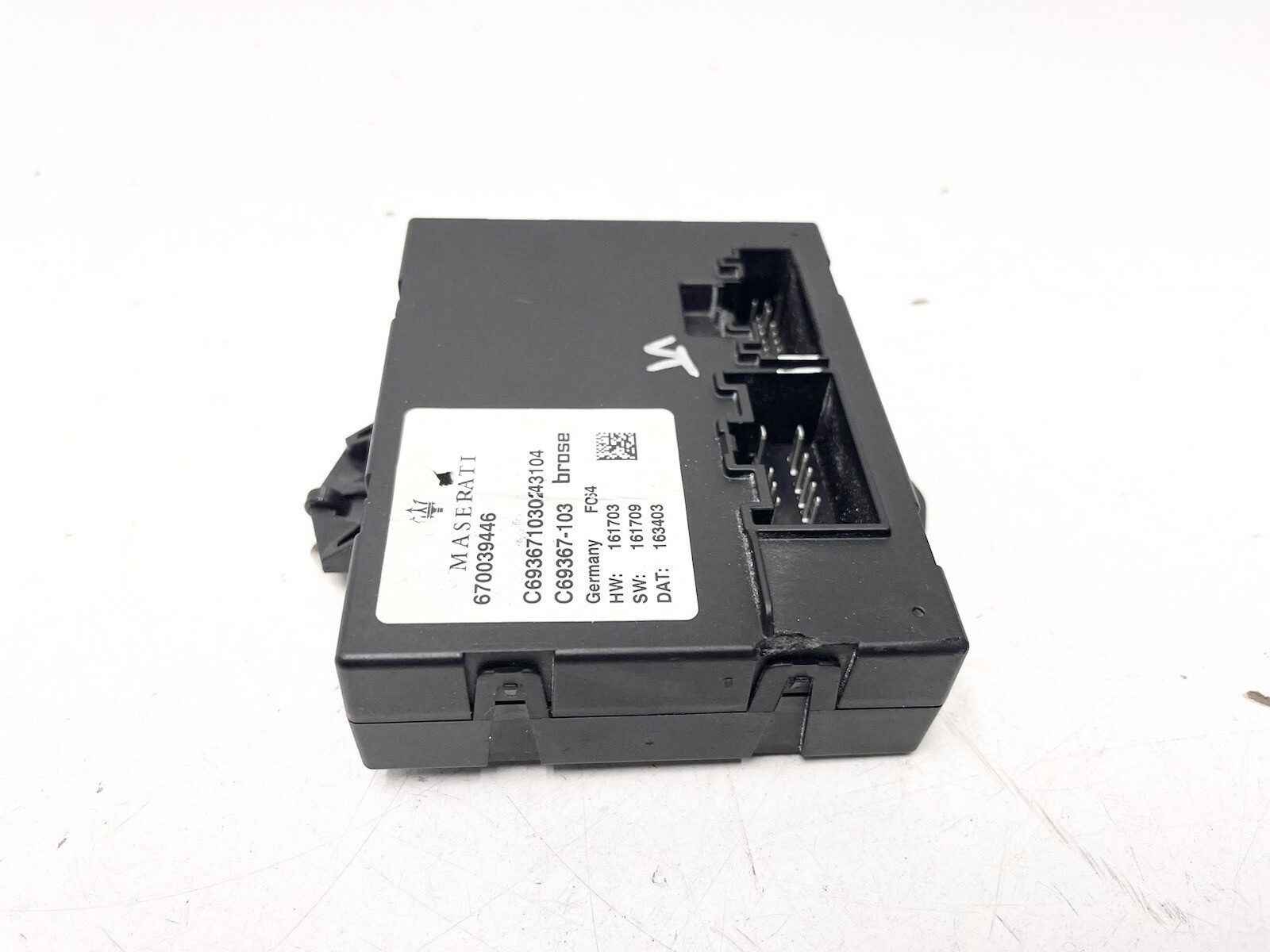 ⭐️2017-2020 Maserati Levante Trunk Lid Liftgate Tail Gate Control Module OEM