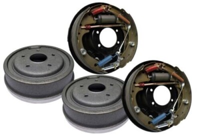 PEM Racing Drum Brake Kit - 5 X 4 3/4'' - PEM DRUMBRAKEKIT3/8-NEW