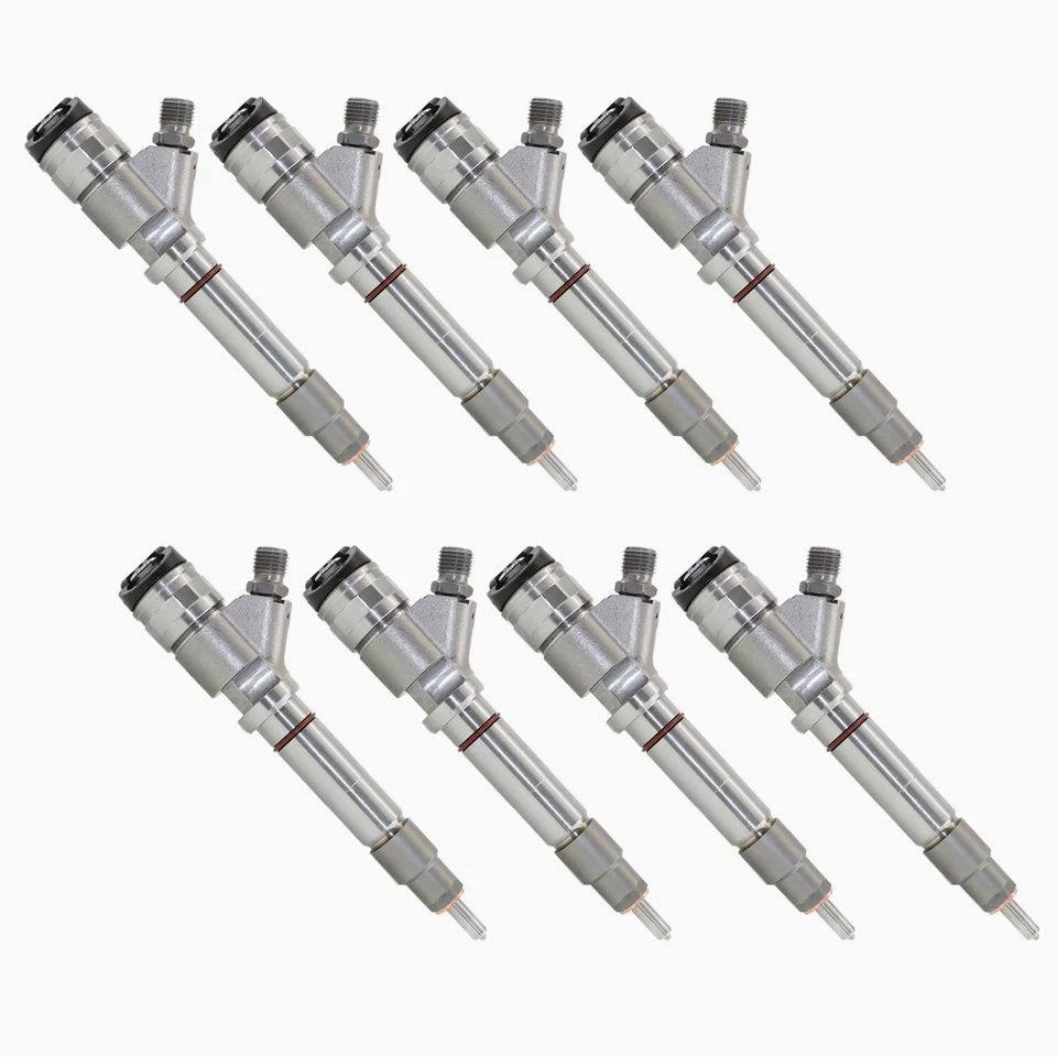 8X Fuel Injectors 0445120042 For 2006-07 Chevy GMC Duramax LBZ Hummer 6.6L Bosch - Image 2 of 4