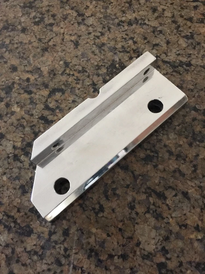 harley voltage regulator bracket billet big twin softail shovelhead fx flh evo - Image 2 of 3