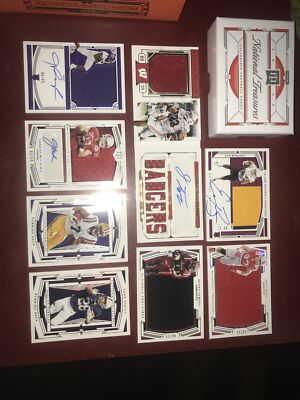 2020 National Treasures 7 Cards Available Jonathan Taylor Sold Already