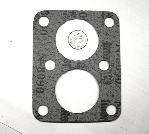 M939A2 CUMMINS 3914310 NOS THERMOSTAT HOUSING GASKET 3.95L 3.107W .033T 1.570"ID - Picture 3 of 8