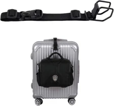 J Hook Luggage Strap Add a Bag Hook Hanger Strap, Adjustable Attaches Briefcase