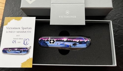 Spartan lonely Mammoth, limited edition 2023 Victorinox Schweizer Messer, rar - Bild 5 von 7