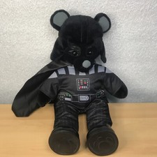 Build A Bear Star Wars Darth Vader Bear Plush w/ Cape  Boots BAB Stuffed Animal