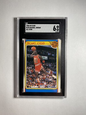 1988-89 Fleer - Fleer All Star Team Michael Jordan #120 for sale