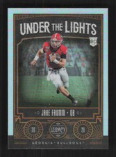 Jake Fromm 2020 Panini Legacy Under the Lights Silver Georgia Bulldogs #UL-JF