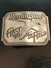 Vintage Collectible Remington First in the Field 1980 Canada Goose Belt Buckle