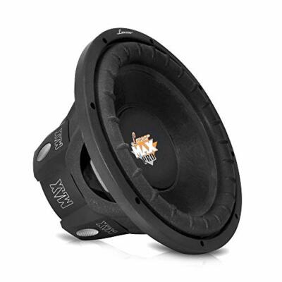 CAR SUBWOOFER SPEAKER Black Non-Pressed Paper Cone 4 Ohm 600 Watt 6.5'' LANZAR